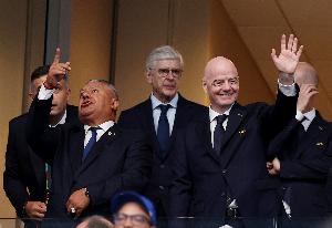 卫报：欧足联将推出一人和因凡蒂诺竞争FIFA主席 温格不太可能